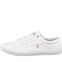 Farah Vintage Chaussures Basses Brucey Homme Blanc