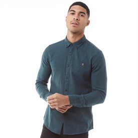 Farah Vintage Heren Kreo Button Down Oxford Overhemd Gemeleerd Donkergroen farah vintage kopen in de aanbieding Farah Vintage Heren Kreo Button Down Oxford Overhemd Gemeleerd Donkergroen farah vintage kopen in de aanbieding
