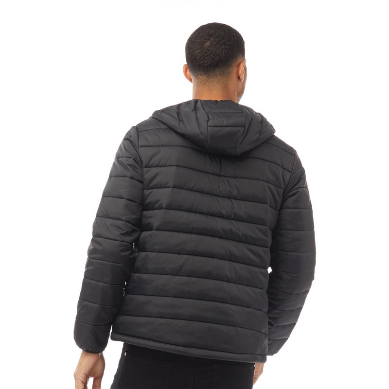 Buy Farah Vintage Mens Bournemouth Puffa Jacket Deep Black