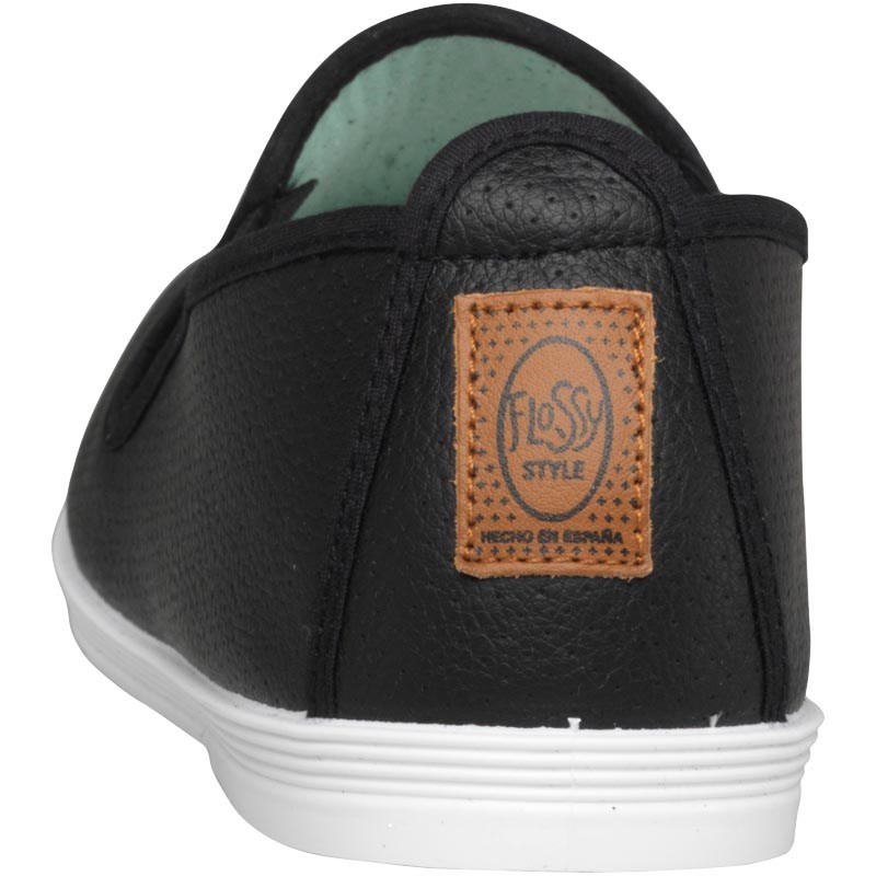 plimsolls leather