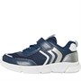 GEOX Junior Aril Trainers Navy/Silver