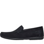 GEOX Mens Ascanio Suede Loafers Navy