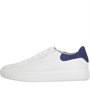 GEOX Mens Deiven Trainers White/Jeans