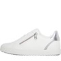 GEOX Womens Blomiee Trainers Optic White/Silver