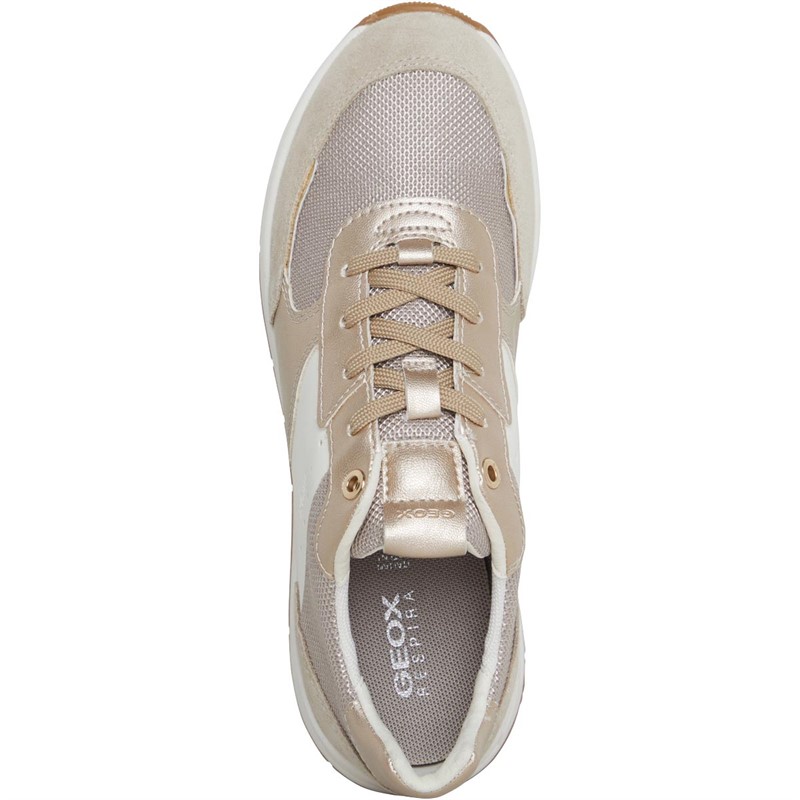 Cantabria Leather Women's Trainers - Nata Color Comfort Moccasin Shoes Size 10