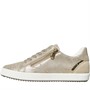 GEOX Womens Blomiee Trainers Light Gold/Light Taupe
