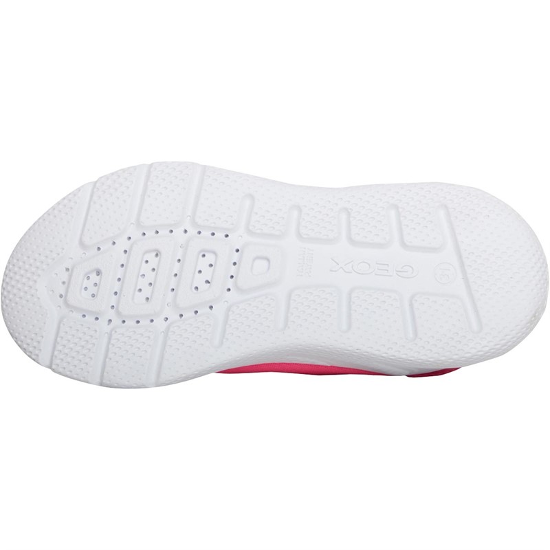 GEOX Infant Girls s Sprintye Trainers Fluo Fuchsia