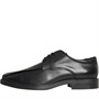 GEOX Mens Brandolf Tram Lace Formal Shoes Black