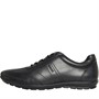GEOX Herren Symbol Sneaker Schwarz