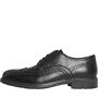 GEOX Mens Dublin Brogue Formal Shoes Black
