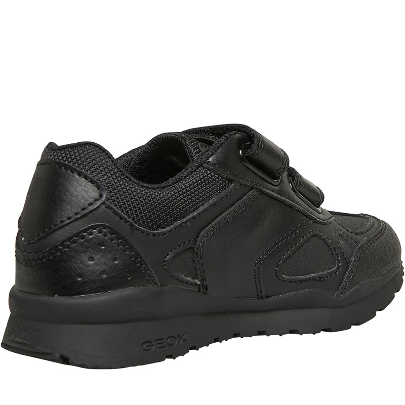 GEOX Boys Pavel Double Strap Trainers Black