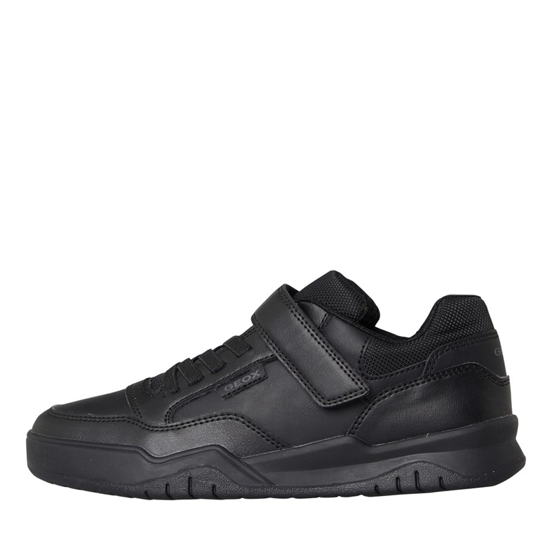 GEOX Junior Boys Perth Trainers Black