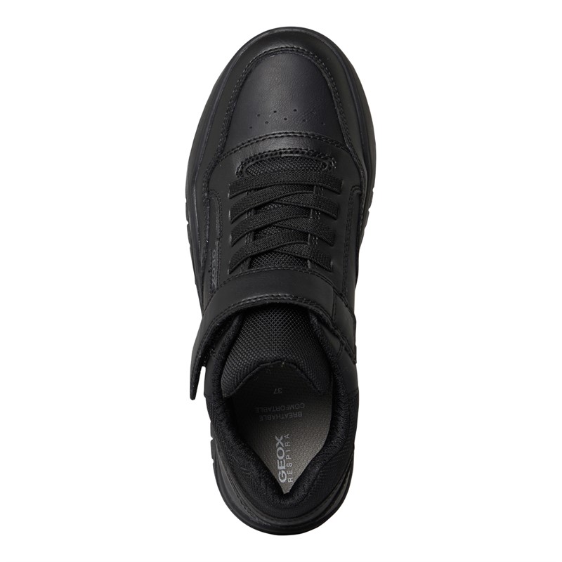 GEOX Junior Boys Perth Trainers Black