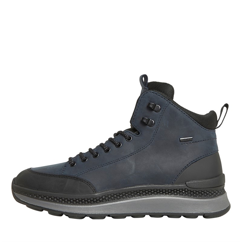 GEOX Bottes Actif Spherica Homme Marine/Noir