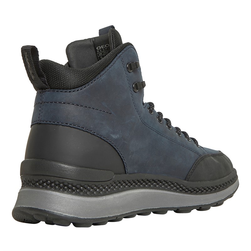 GEOX Bottes Actif Spherica Homme Marine/Noir