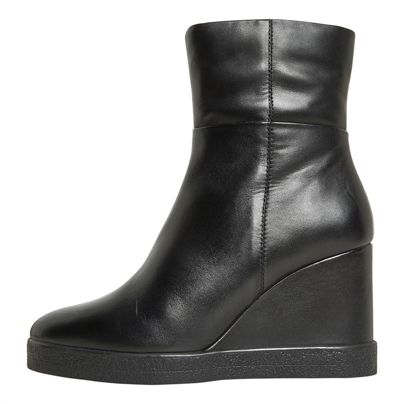 GEOX Damen Elidea Keilabsätze Stiefel Schwarz