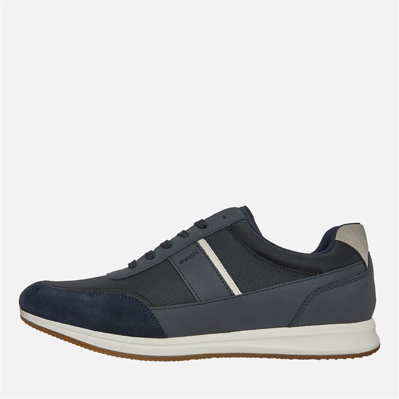 GEOX Mens Avery Trainers Navy