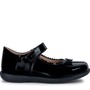 GEOX Girls Naimara Mary Jane Bow Shoes Black Patent