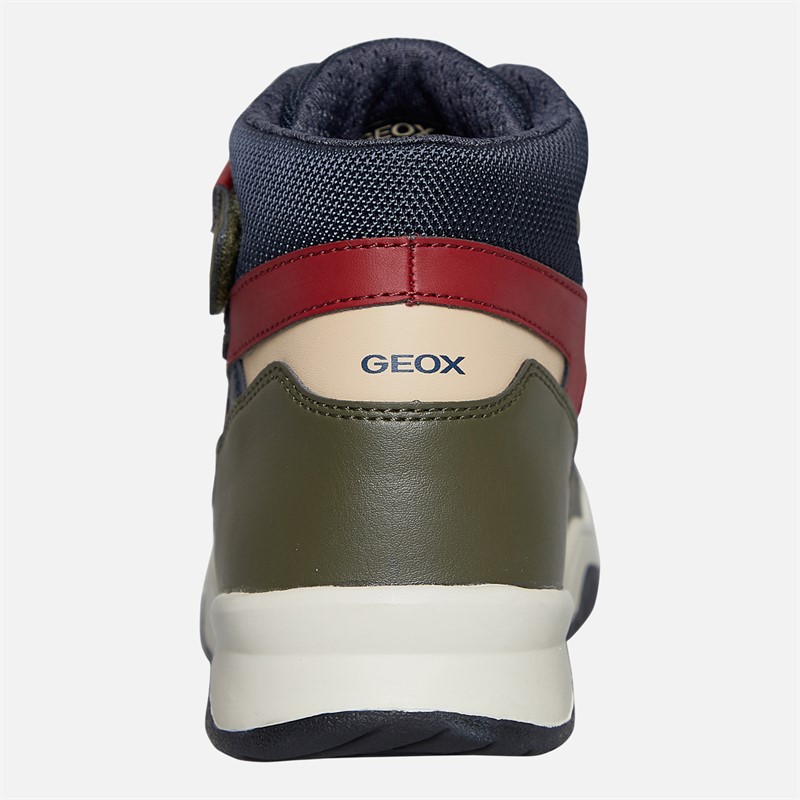 GEOX Baskets montantes Perth juniors Garçon Military/Navy