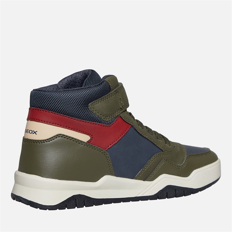 GEOX Baskets montantes Perth juniors Garçon Military/Navy