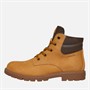 GEOX Junior Junge Shaylax Innen Reißverschluss Stiefel Gelb/Braun