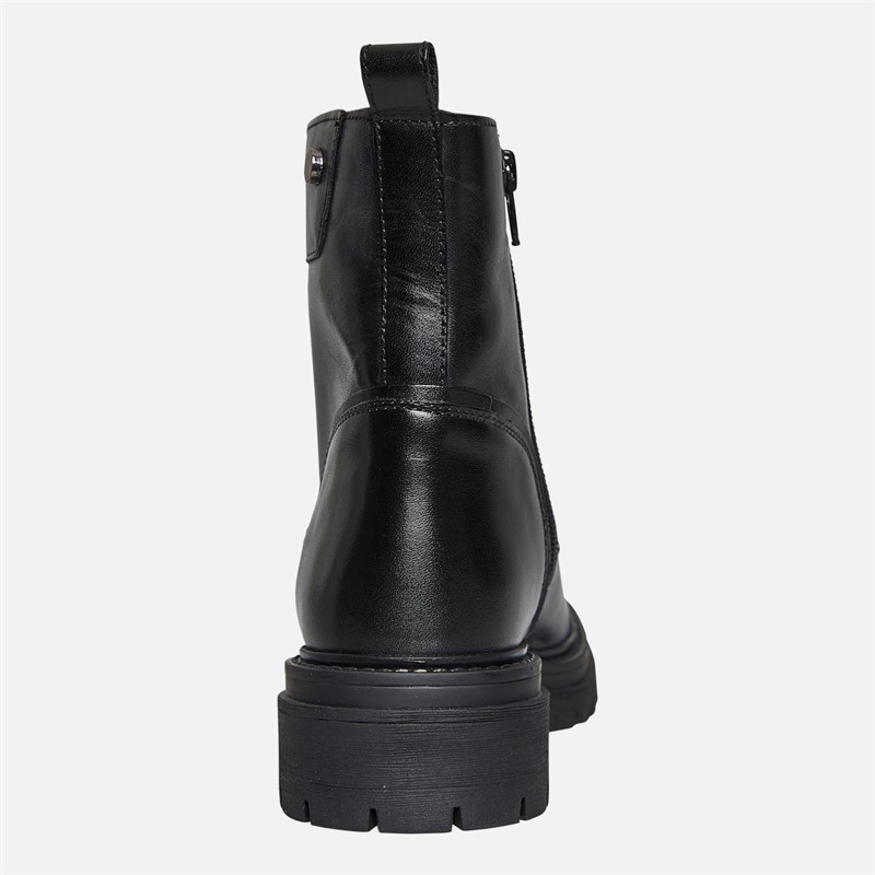 GEOX Iridea sznurowane botki dla niej kolor Czarny