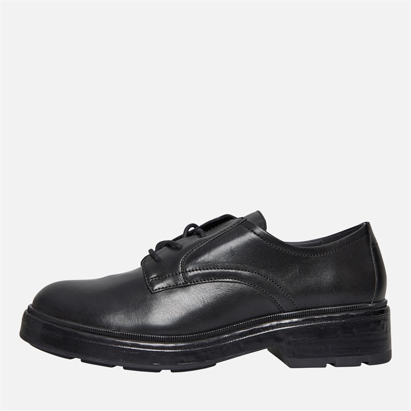 GEOX Damen Swelen klobige Oxford Schuhe Schwarz