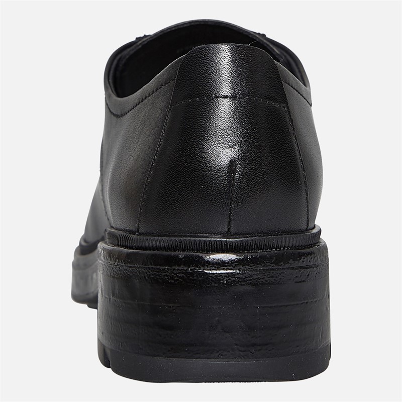 GEOX Damen Swelen klobige Oxford Schuhe Schwarz