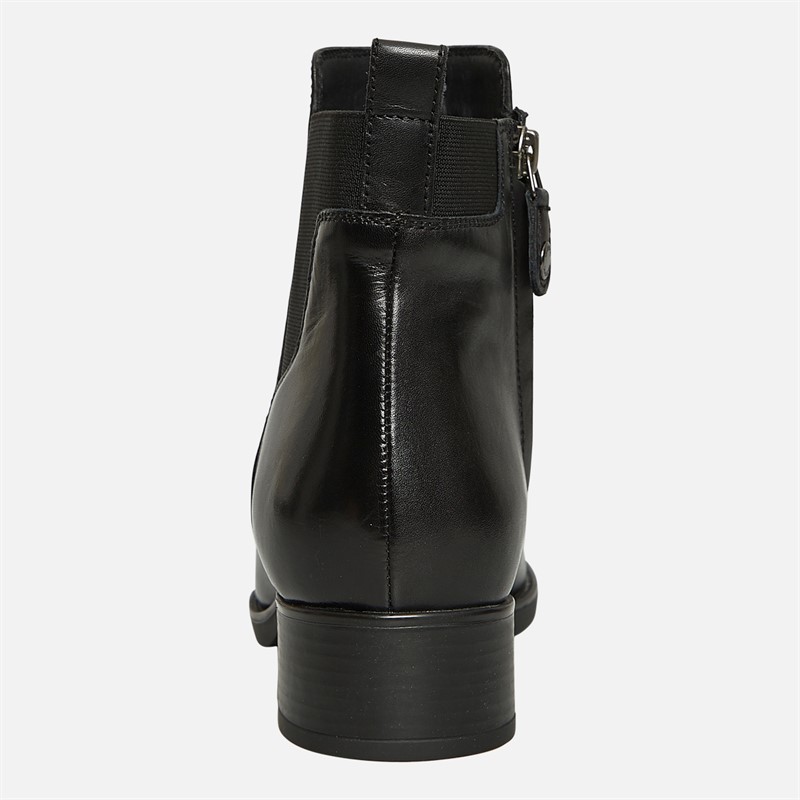 GEOX Dames Felicity Chelsea Laarzen Zwart