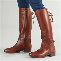 GEOX Bottes Hautes Stretch Marron Felicity Femme