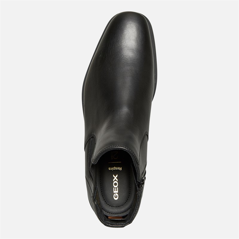 GEOX Mens Brayden Chelsea Boots Black