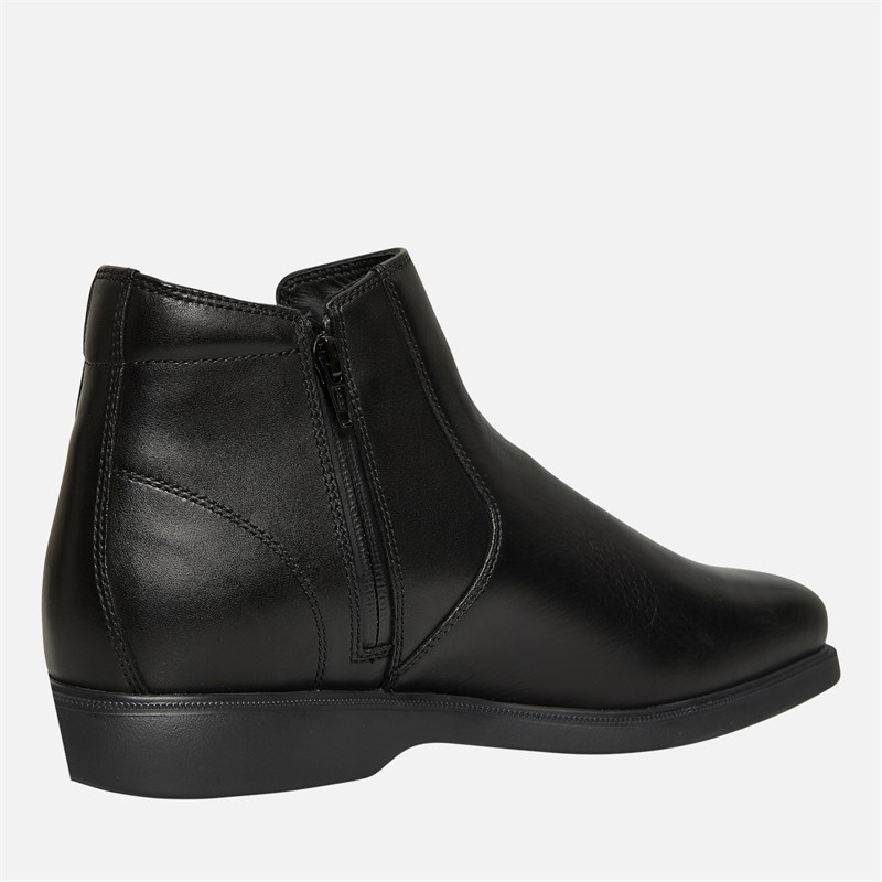 GEOX Mens Brayden Chelsea Boots Black