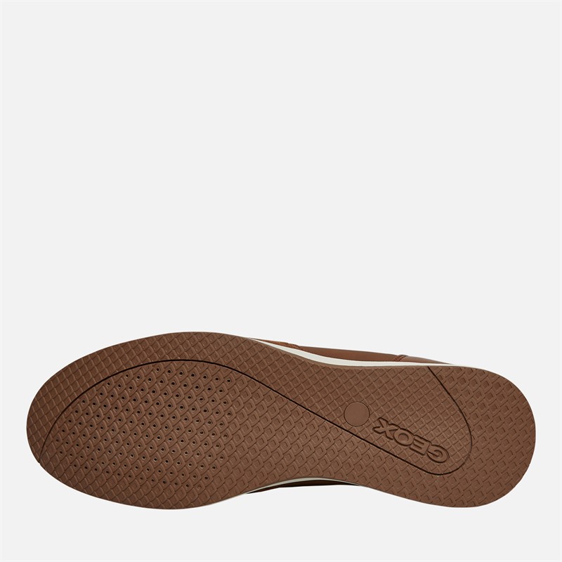 GEOX Herren Avery Zip Turnschuhe Braun