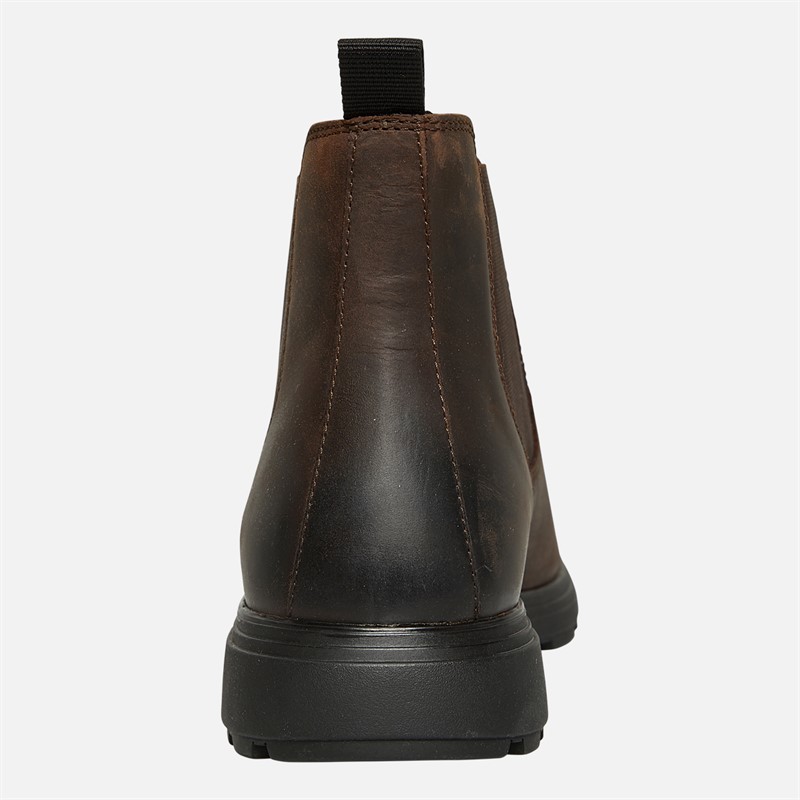 GEOX Mens Meiern Chelsea Boots Coffee