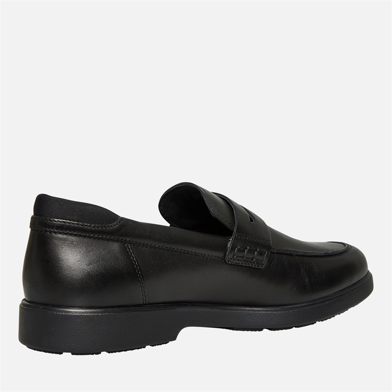 GEOX Mens Spherica Loafers Black