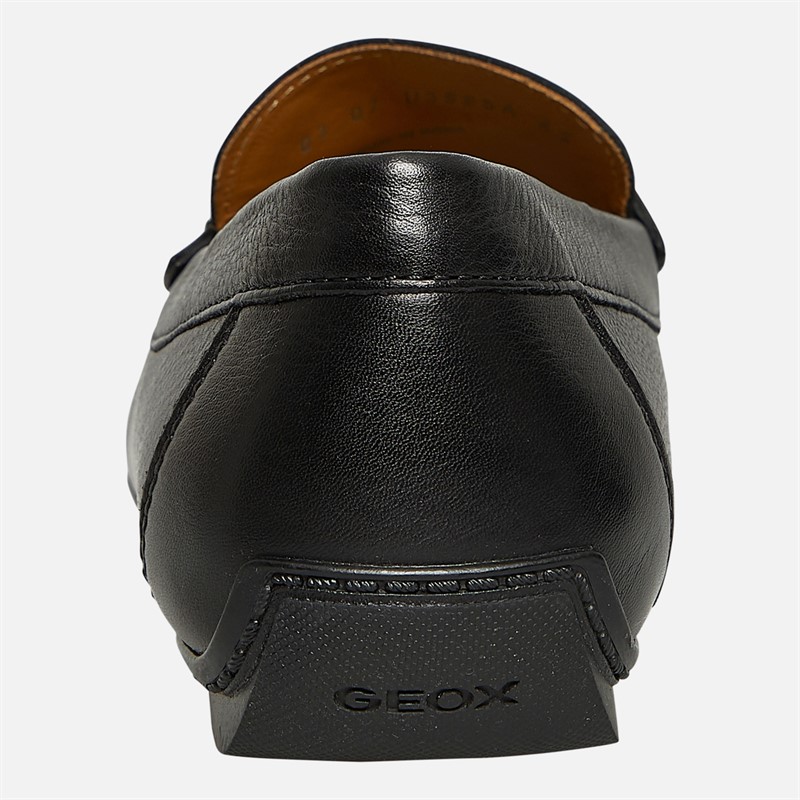 GEOX Mens Kosmopolis Loafers Black