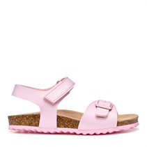 GEOX Junior Girls Adriel Ankle Strap Footbed Sandals Light Pink