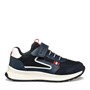 GEOX Boys Briezee Single Strap Trainers Navy/Dark Red