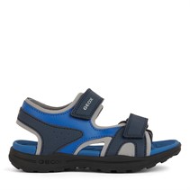 GEOX Boys Vaniett Dual Strap Sandals Navy/Royal