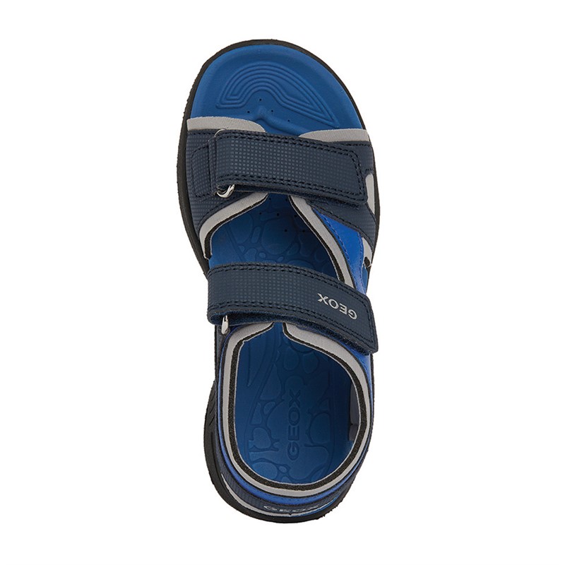 GEOX Boys Vaniett Dual Strap Sandals Navy/Royal