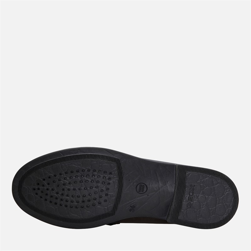 GEOX Girls Junior Agata Tassle Loafers Black