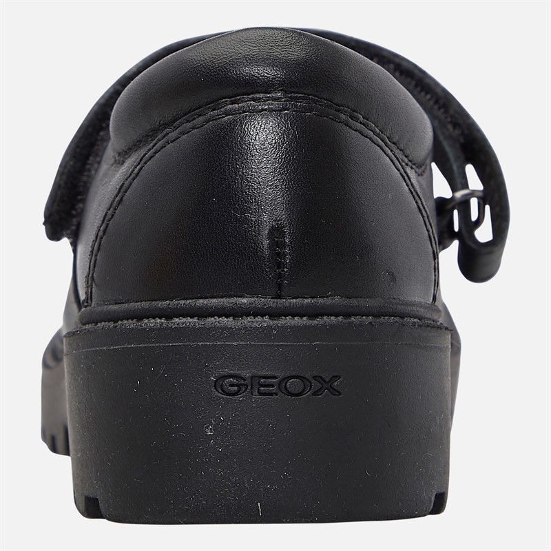 GEOX Girls Casey Chunky Mary Jane Shoes Black