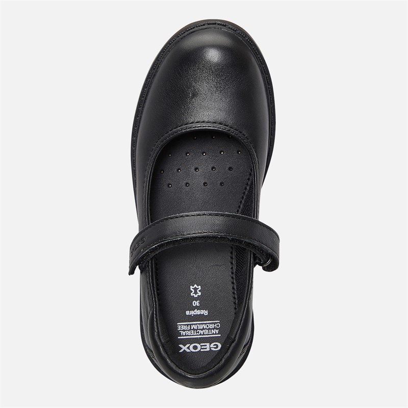 GEOX Girls Casey Chunky Mary Jane Shoes Black