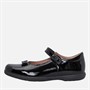 GEOX Junior Girls Naimara Mary Jane Bow Shoes Black