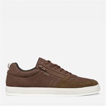 GEOX Mens Serifos Trainers Browncotto