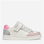 GEOX Girls Eclyper Trainers White/Rose