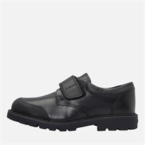 GEOX Junior Boys Shaylax School Shoes Black
