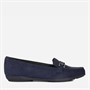 GEOX Womens Annytah Moccasins Dark Blue Dk Blue