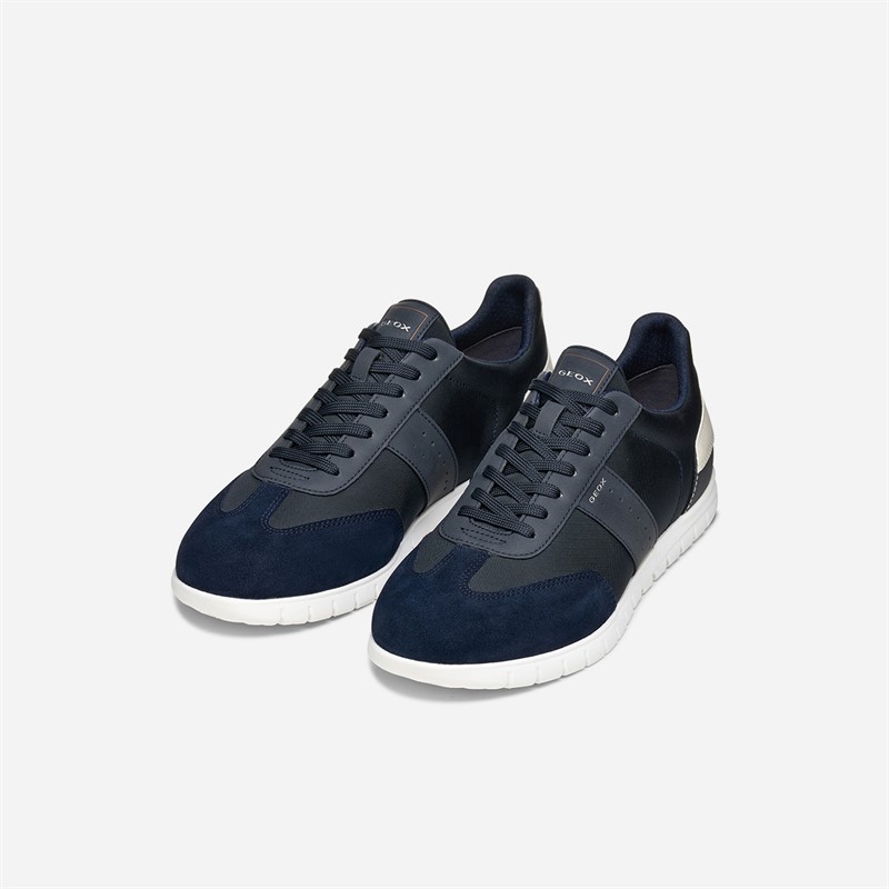 GEOX Mens Flextride Zero Trainers Navy