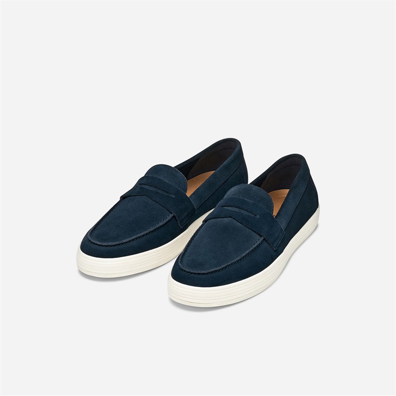 GEOX Mens Serifos Moccasins Navy